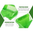 thumbnail image 5 of Dish Drying Rack for Kitchen Counter - Large Dish Rack with Drainboard, Rustproof Dish Drainer with Utensil Holder for Sink Plastic Bowl Rack for Storage Single Layer Bowl Rack, 5 of 9