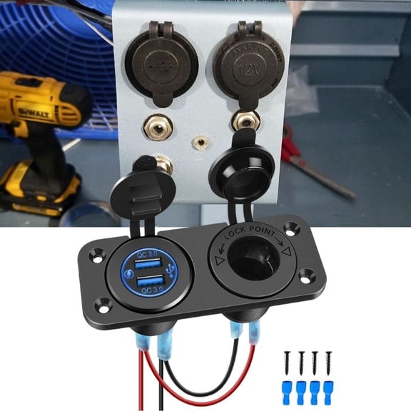 Nilight Waterproof Jumper Wires with Copper Terminals for 12V-24V