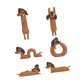 thumbnail image 5 of Figuras de Perro Salchicha de 6 Piezas para Decoración de Salpicadero, Bonitos Accesorios Coleccionables para El Interior Del Coche, para El Hogar, Es, 5 of 9
