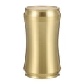 thumbnail image 1 of 1 bote de té sellado, simple, de cobre, portátil, para guardar hojas de té, dorado, 1 of 8