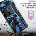 thumbnail image 6 of for Samsung Galaxy S22 Plus Camouflage Case, Heavy Duty Shockproof Protection Military Grade Built-in Magnetic Kickstand Camo Cover Case for Samsung Galaxy S22 Plus MC Dark Blue, 6 of 14