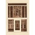 thumbnail image 3 of Buhlmann, J. 13x18 Black Modern Framed Museum Art Print Titled - Wall Facing with Marble, 3 of 5