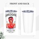 thumbnail image 4 of Vaso Hajime No Ippo de 20 oz, de acero inoxidable, con aislamiento al vacío, para viaje, coche, taza con pajita para bebidas calientes, té helado, café, 4 of 8