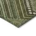 thumbnail image 4 of Addison Rugs Chantille Indoor/Outdoor Transitional Geometric, Abstract Olive Washable Rectangle Rug, 2'6" x 3'10", 4 of 6