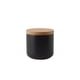 thumbnail image 5 of Bewildely Tarro de almacenamiento de cerámica multifuncional, amplia aplicación, antideslizante, práctico y duradero, negro, pequeño negro pequeño 2Conjunto, 5 of 6