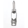 thumbnail image 2 of 2cm polea de cuerda de diámetro de acero inoxidable único ojo giratorio polea Unique Bargains arrebatar bloques, 2 of 2