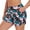 Coconut Tree, variant on RELLECIGA Women's High Waisted Swim Shorts with Pockets UV Sun Protection Board Shorts Swimwear Floral Bathing Suit Short