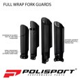 thumbnail image 6 of Polisport 8399300003 Full Wrap Lower Fork Guard - Black, 6 of 9
