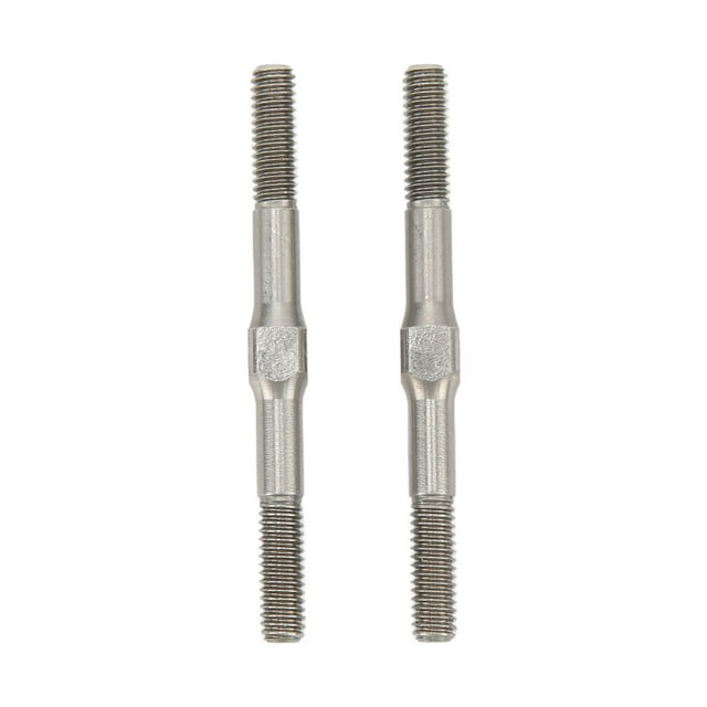 RC Steel Turnbuckle,2Pcs RC Steel Turnbuckle Steel Turnbuckle Link RC Push Rod Meticulously Designed