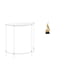 thumbnail image 1 of Mesa Auxiliar De Acrílico Para Espacios Pequeños Con Estatua Abstracta De Fuego, Figura De Llama De Resina, Escultura De Arte Moderno Para Decoración De Sala De Estar., 1 of 8