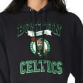 thumbnail image 3 of Women's G-III 4Her by Carl Banks Black Boston Celtics Graphic Fleece Pullover Hoodie, 3 of 3