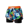 thumbnail image 3 of Shadoumai Swim Trunks Kids Size 7 3d Funny Print High Stretch Beach Board Shorts Fashion Little Boys Bathing Suit Swimsuit Toddler Boy Swimwear Swim Trunk for Boys, 3 of 7