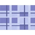 thumbnail image 1 of Ahgly Company Indoor Rectangle Patterned Light Slate Blue Area Rugs, 3' x 5', 1 of 6