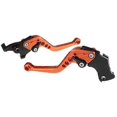thumbnail image 1 of Pour Yamaha YFM 700 Raptor 700R 2008 - 2020 CNC Aluminium Court Long Réglable 3D Leviers d'Embrayage de Frein de Moto Poignée Service de Frein de Véhicule, 1 of 5