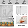 thumbnail image 4 of Iauyy Casserole Carrier for Hot Food Insulated Casserole Travel Carry Bag with Lid Food Warmer Bag for Party/Picnic,Blue-colored Bubbles, 4 of 7