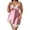 Pink, variant on Tnhcen Plus Size Women's Satin Nightgown Lace Trim Sleepwear XL-5XL Loungewear Spaghetti Strap Nightdress Comfortable Home Outfit Black