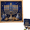 B#134, variant on DIY Hanukkah Pearl Art Kit, Chanukah Themed Diamond Painting Craft Set, Pre Printed Canvas and Pearl Beads Art Kit for Handmade Wall Decor During Festival of Lights A