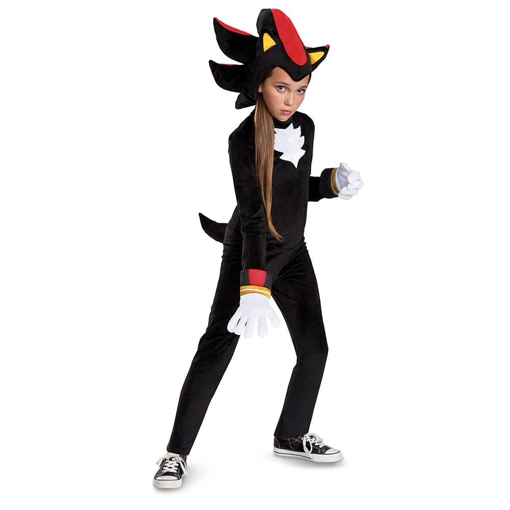 Sonic the Hedgehog 3 Boys Shadow Deluxe Halloween Costume from Disguise, 5-Piece, Sizes 4-12