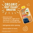 thumbnail image 3 of (3 pack) Earth's Best Organic Fruit Yogurt Smoothie Toddler Food, Peach Banana, 4.2 oz Pouch, 3 of 11