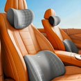 thumbnail image 2 of Reposacabezas de coche o almohada lumbar de espuma viscoelástica para el cuello o la zona lumbar, cojín para el respaldo del asiento del coche, almohadilla para la cintura del conductor, almohada cómo, 2 of 5