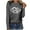 Gray A, variant on Enjoytime Fashion Sweatshirt for Women Long Sleeve Round Neck Print Pullover Tops Sportwear Casual Shirts Women Clothing