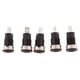 thumbnail image 2 of 5 conectores hembra tipo banana de 4 mm para montaje en panel, 1000 V/32 A Negro, 2 of 7