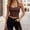 c01Brown, variant on JGGSPWM Women's Sleeveless Halter Tank Top Longline Backless Scoop Neck Solid Color Casual Sports Workout Gym Crop Top Brown L