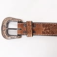 thumbnail image 4 of HILASON Western Genuine Leather Belt for Men Women Cowboy Cowgirl Handmade Unisex Full Grain Heavy Duty Tooled Beaded Belt, 4 of 4