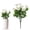 White, variant on LKZQHMC 1 Bundle Artificial Silk Daisy Flowers Fake Daisies Plastics Plants Flower Faux Wildflowers Outdoor UV Resistant for Home Decor Indoor Outside Porch Patio Garden Planters Decoration (White)