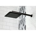 thumbnail image 2 of Kingston Brass K251A5CK Shower Scape 9-5/8" Square Shower Head with Shower Arm, Oil Rubbed Bronze, 2 of 5