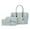 Light Blue, variant on MKF Collection Shonda Women's Tote Bag, Cosmetic Pouch, & Wristlet 3-Piece Set by Mia K. - Light Blue