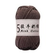thumbnail image 2 of Crochet Yarn under $5! Xqxayjr 5 Strands Milk Cotton Yarn, DIY Crochet Knitting Thread for Baby Clothes, Soft Acrylic Wool Ball for Handicrafts, 50g 325m Craft Yarn for Dolls, 2 of 6