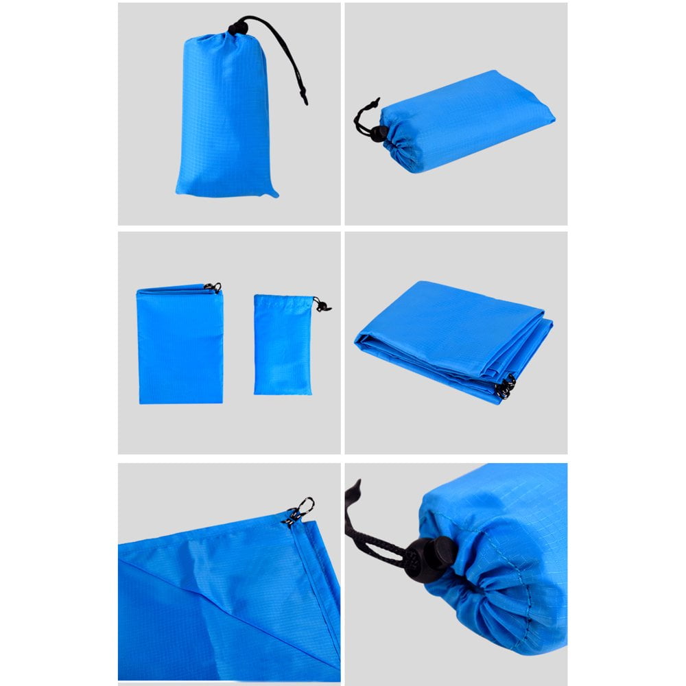 Pocket Blanket Waterproof Picnic Blanket Compact Travel Blanket Picnic Blankets Waterproof Foldable Lightweight for Beach Hiking Festival Accessories 78.7 x 82.7Inch Walmart