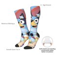 thumbnail image 5 of Saiise Bluey Funny Socks Men Women Boys Kids Adults Novelty Graphic Crew Tube Socks Crazy Design Casual Dress Socks for Sports,Running,Travel, 5 of 7