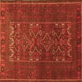 thumbnail image 1 of Ahgly Company Indoor Square Persian Orange Traditional Area Rugs, 3' Square, 1 of 1