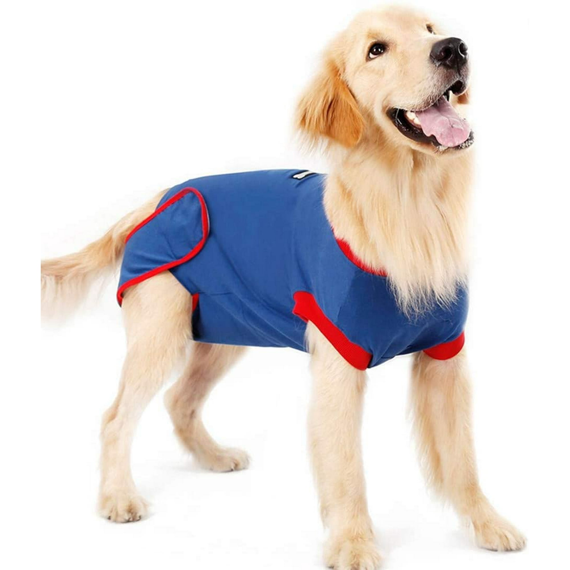 Chien Recuperation Operationnelle Vetement Gilet Blessure Medicale Anti Lechage Protection Pour Chien Chat Petits Animaux De Compagnie Bleu M Walmart Canada