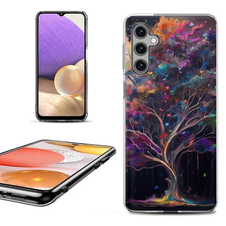 OneToughShield ® Shockproof Phone Case Compatible with Samsung Galaxy A25 5G - Tree of Life