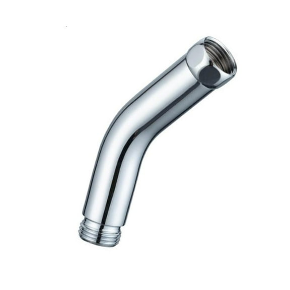 HONCLL 45 Degree Shower Arm Pipe Connectors for Handheld Shower Head Stainless Steel Elbow Adapter with Polished Chromes