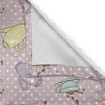 thumbnail image 5 of Ambesonne Tea Party Grommet Curtain, Polka Dotted Pot Cups, 50" x 120", Pale Green Turquoise, 5 of 6