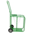 thumbnail image 4 of 440lbs capacity Cylinder Cart, Welding Cylinder Hand Truck, Large Dual Oxygen Tank 9.5" Cart Dolly With 8-Inch Solid Rubber Wheels, 4 of 8