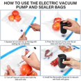 thumbnail image 3 of Machine de Scellage sous Vide Commerciale Sacs Alimentaires à Fermeture Éclair Machine sous Vide Rechargeable, 3 of 5