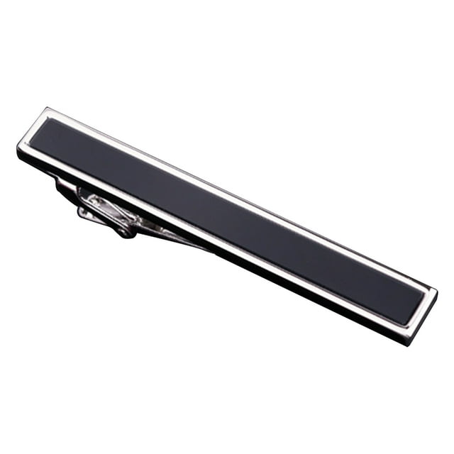 Men Tie Clip Rose Flower Wing Shape Lapel Pin Detachable Design Formal Attire Tie Back Commuting Wear Accessory