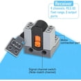 thumbnail image 4 of 5pcs Powerfunctions Train-Motor Kit Battery-Box IR-Receiver-Remote-Control Technic-Parts-Pieces, 4 of 5
