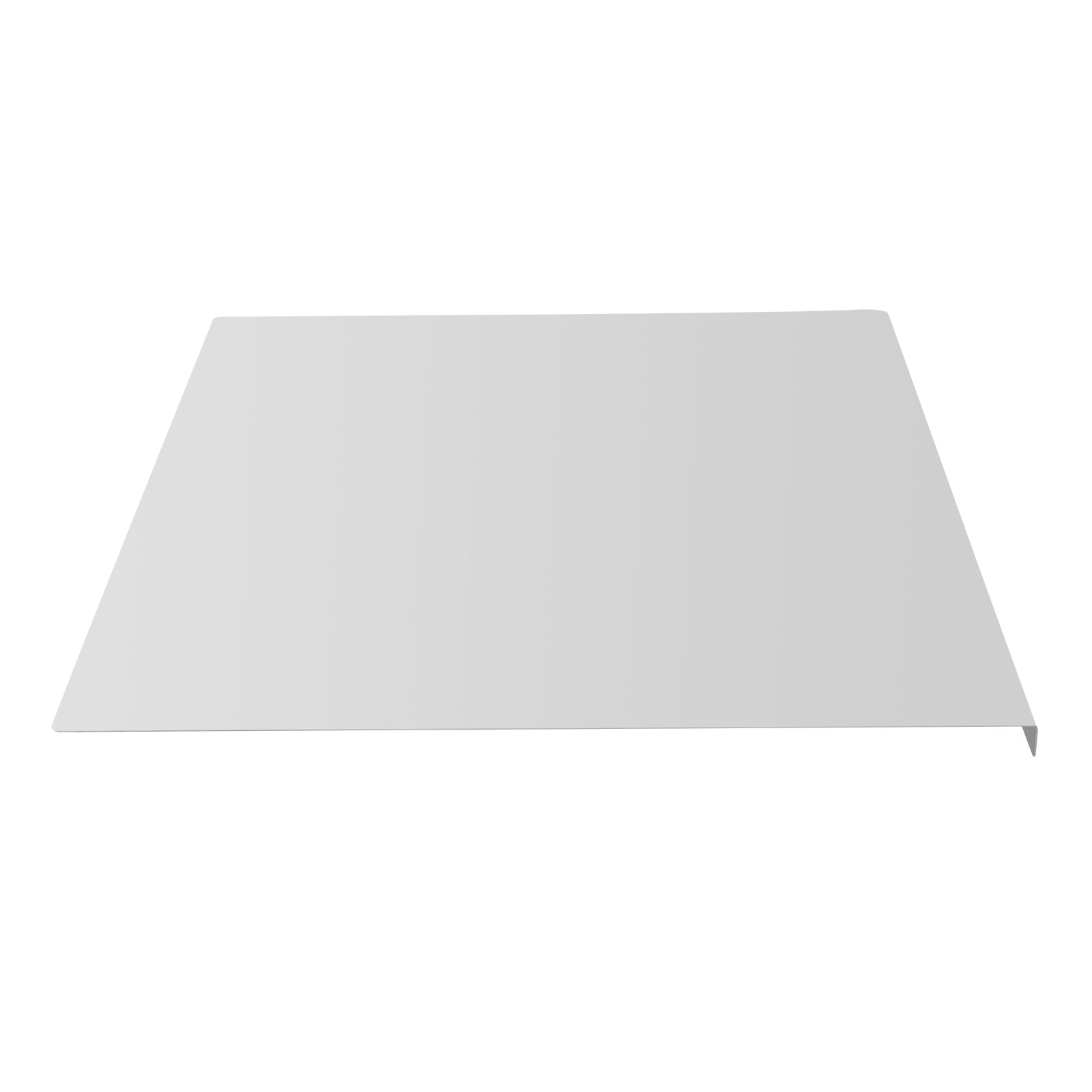 60*50*1.5cm Stainless Steel Chopping Cutting Board Counter Top Protector with L-shaped Folded Edge