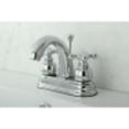 thumbnail image 2 of Kingston Brass KB5611AX 4 in. Centerset Bathroom Faucet, Polished Chrome, 2 of 4