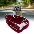 thumbnail image 1 of Juguete chirriante para perros Yinane juguete interactivo masticar peluche duradero Filete 17x9x5cm, 1 of 8