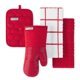 thumbnail image 1 of Guante de cocina acolchado de algodón rizado KitchenAid, soporte para ollas, 1 of 9