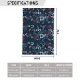 thumbnail image 3 of Easygdp Navy Blue Geometric Garden Flag Yard Flag Welcome Flag, Double-Sided, Weather Resistant for Outdoor Decor - 28"x40", 3 of 9