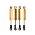 thumbnail image 1 of serony RCGOFOLLOW Smooth Front Rear Shock Absorber For 1/10 SCX10 Crawler Golden, 1 of 6