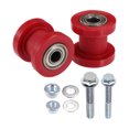 thumbnail image 1 of Tensor de polea de rodillo de cadena con junta de tuerca de perno/tensor de guía de rueda para motocicleta Mini bicicleta ATV 125 cc 140 cc 160 cc XR125 Dirt Bike/plástico8 mm 10 mm/2 juegos rojo, 1 of 7